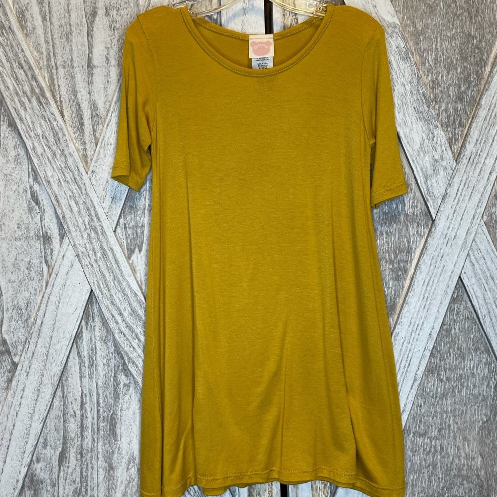 Youth Mustard Yellow Long T-Shirt